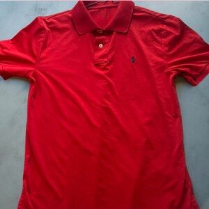 Ralph Lauren Polo Sport Red Polo Shirt (M)